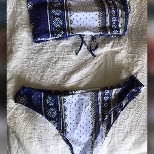 SheIn Strapless Bikini